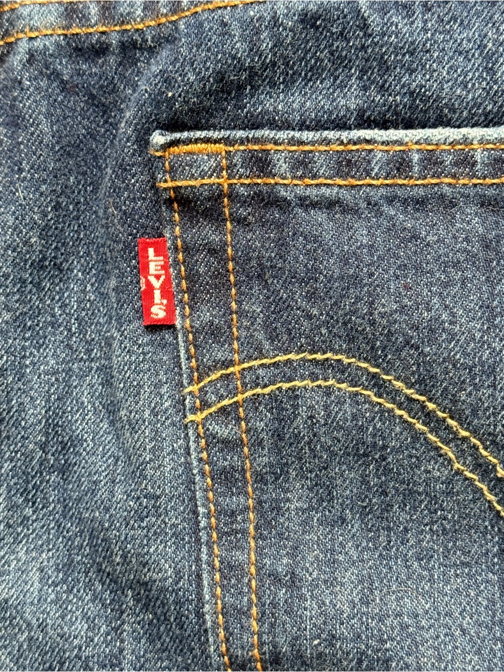 Levi’s 501T Tapered Distressed Button Fly Jeans Blue 34W 28L - Picture 10 of 11